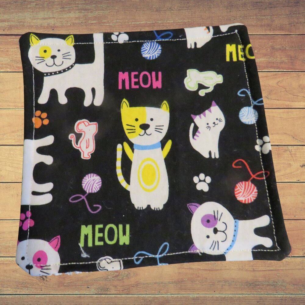 Jar Gripper, Handmade Jar Opener, Cats and Meow Words